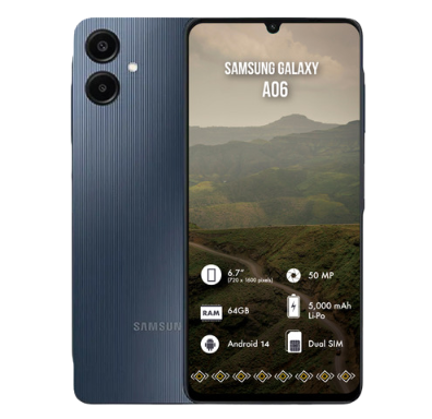 Samsung Galaxy A06 Smart Phone